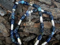 Fio D´Ogun com entremeio prata e Pedra